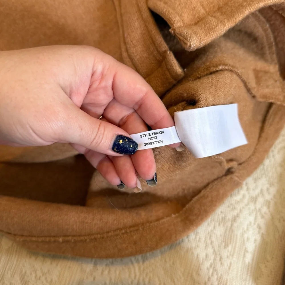 J. Crew wool blend camel Shacket - Picture 10 of 11